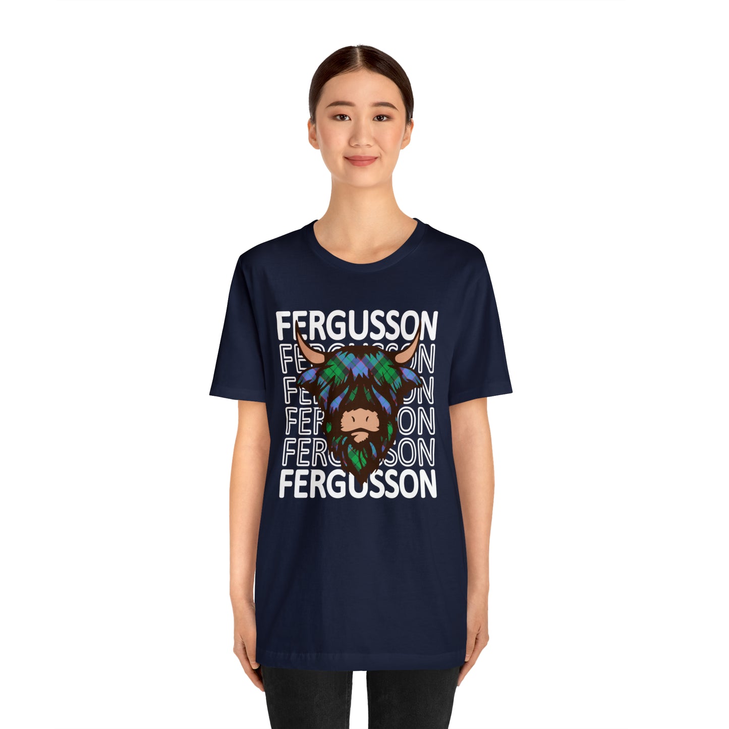 Clan Fergusson | Hairy Coo | Unisex T-Shirt