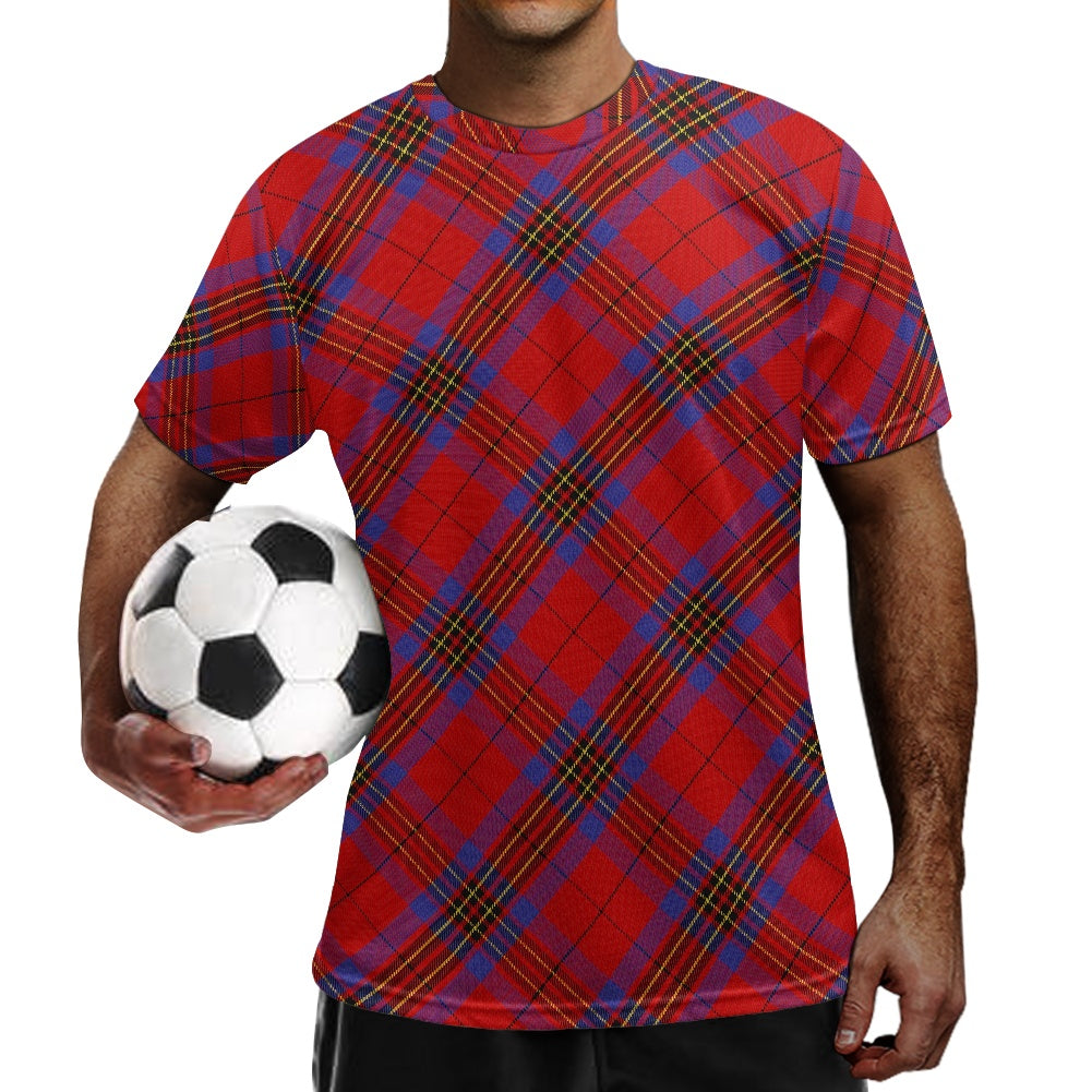 Clan Leslie Tartan Football Shirt