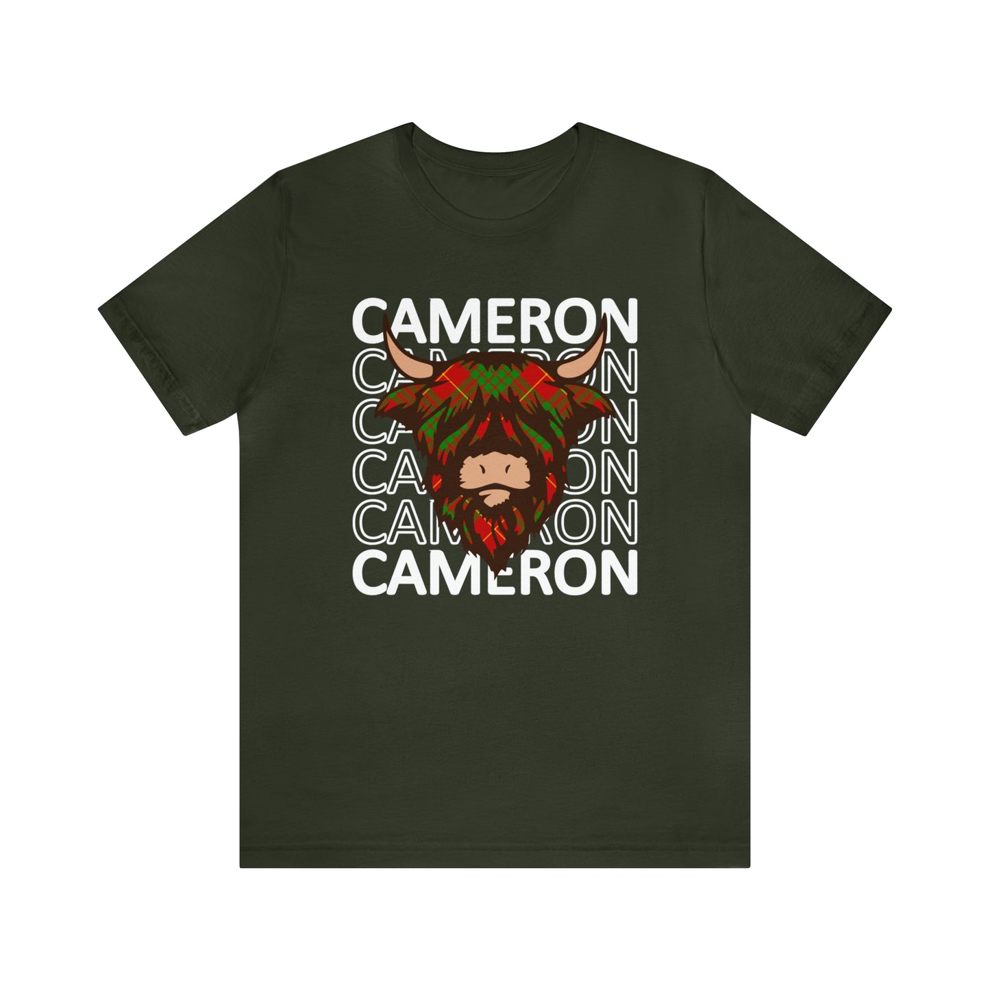 Clan Cameron | Hairy Coo | Unisex T-Shirt