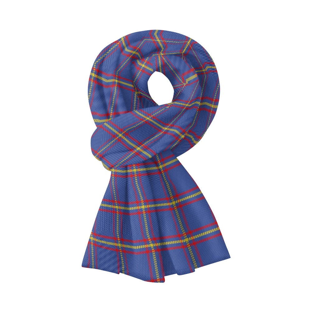 Clan MacLaine Tartan Fluffy scarf