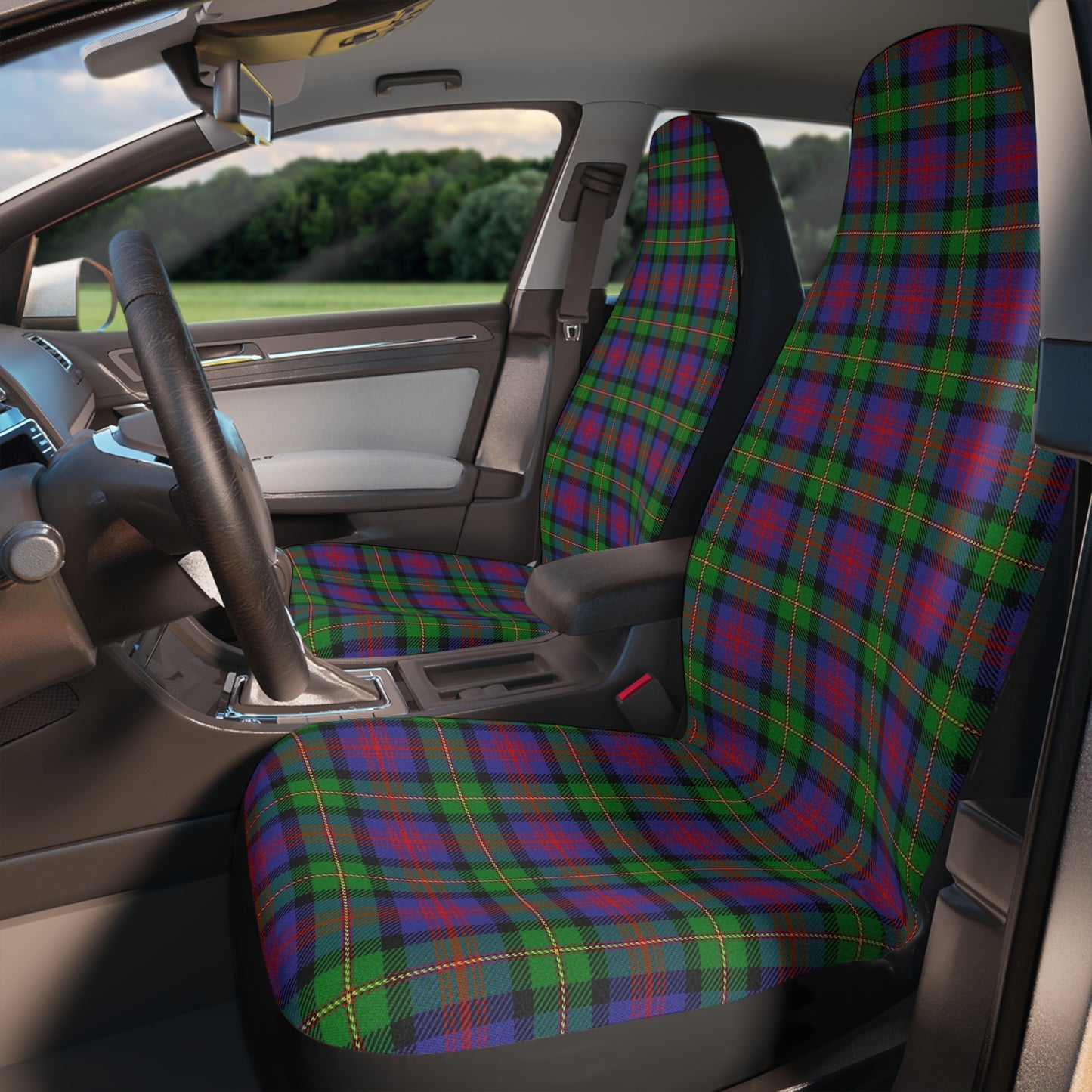 Clan Logan Tartan Car Seat Covers