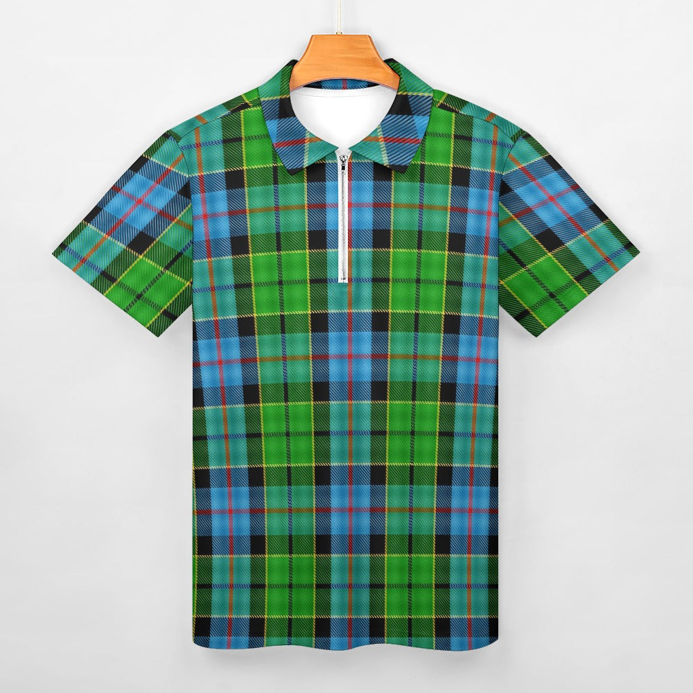 Clan Forsyth Tartan Short sleeve polo shirt