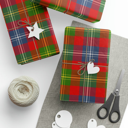 Clan Forrester Tartan Wrapping Papers