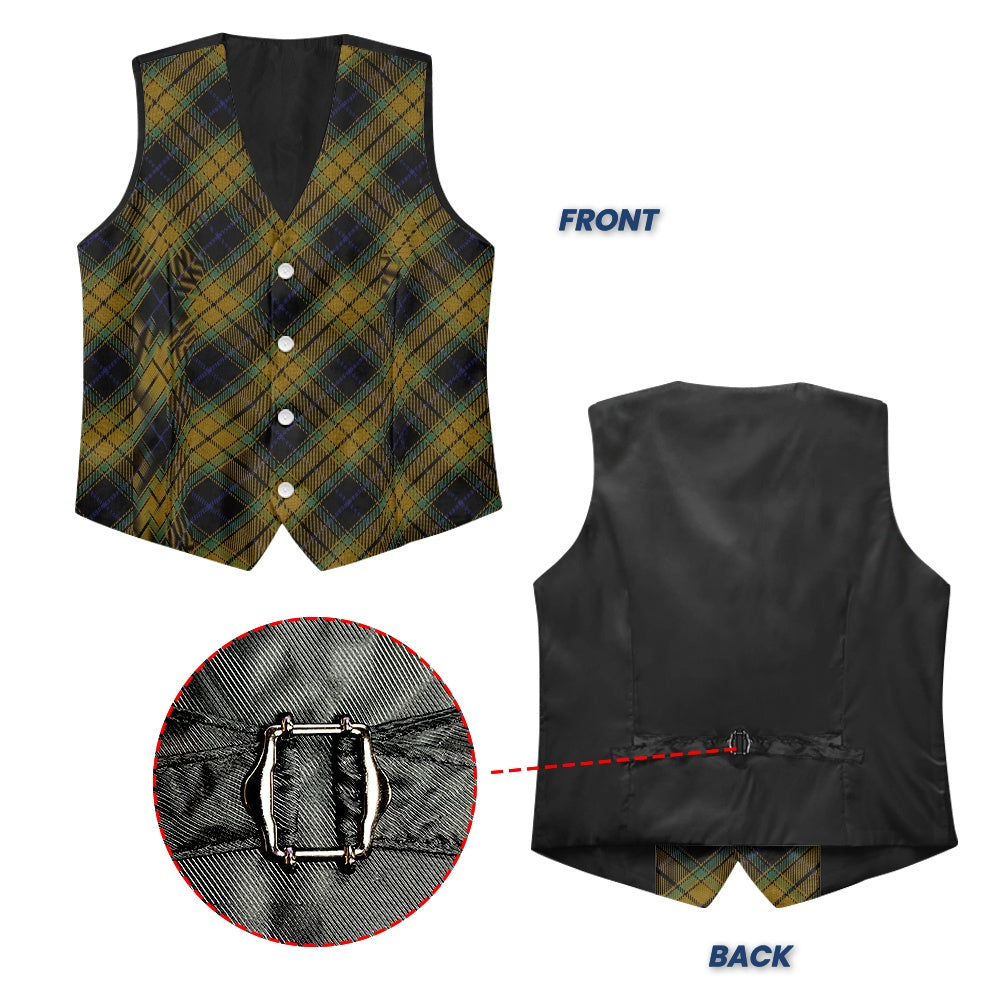 Breizh | Breton | Bretagne Bro-Leon Tartan Bias Suit vest jacket