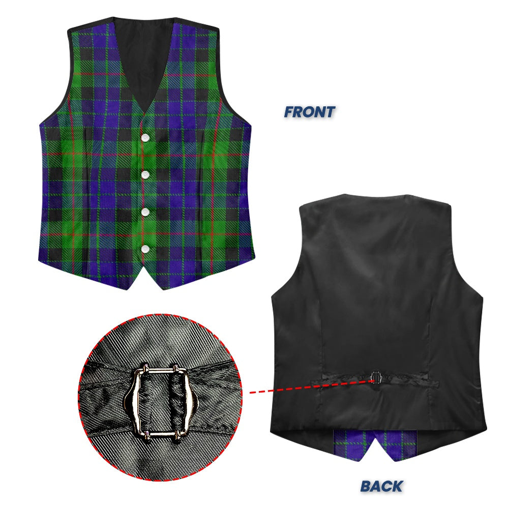 Clan Gunn Tartan Suit vest jacket