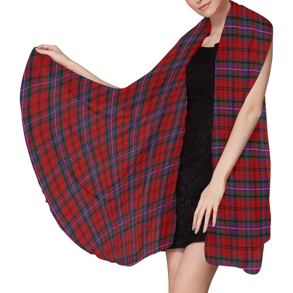 Clan Kelly of Sleat Tartan Chiffon Scarf