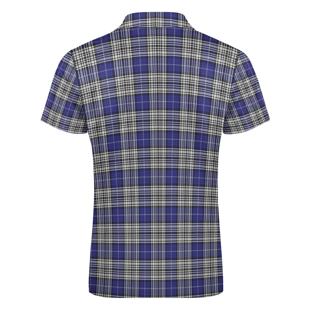 Clan Napier Tartan Short sleeve polo shirt