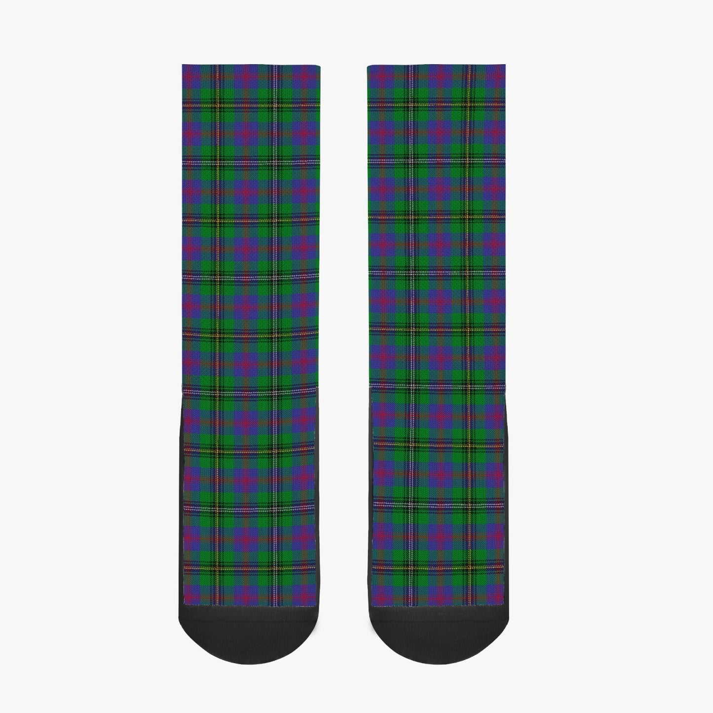 Clan Wood Tartan Reinforced Sports Socks