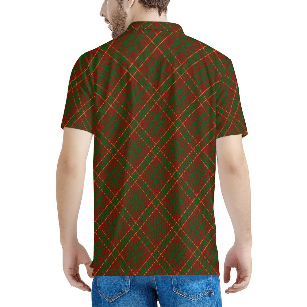 Clan MacRurie Tartan Bias Polo
