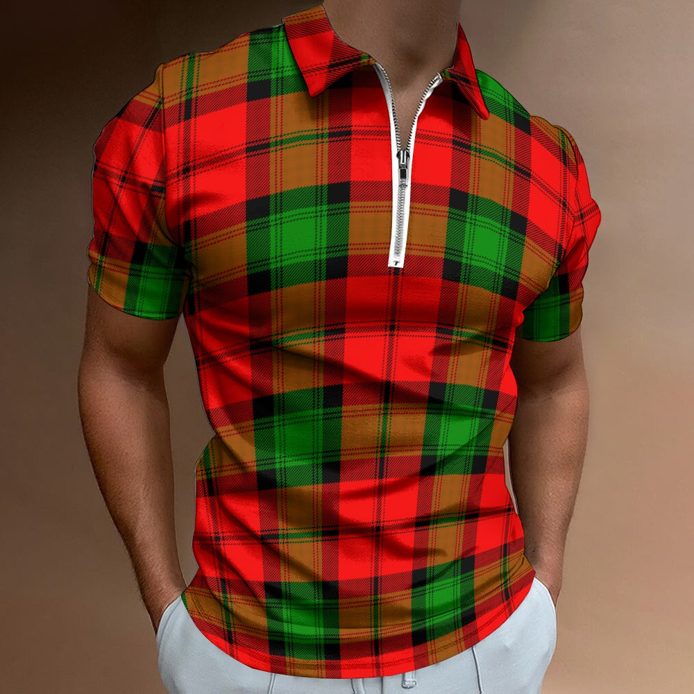 Clan Kerr Tartan Short sleeve polo shirt