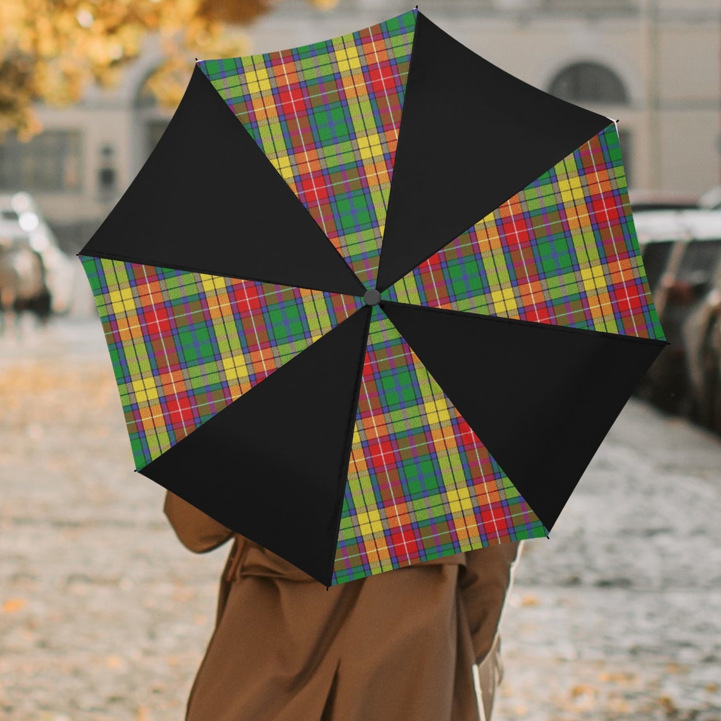 Clan Buchanan Manual Folding Umbrella