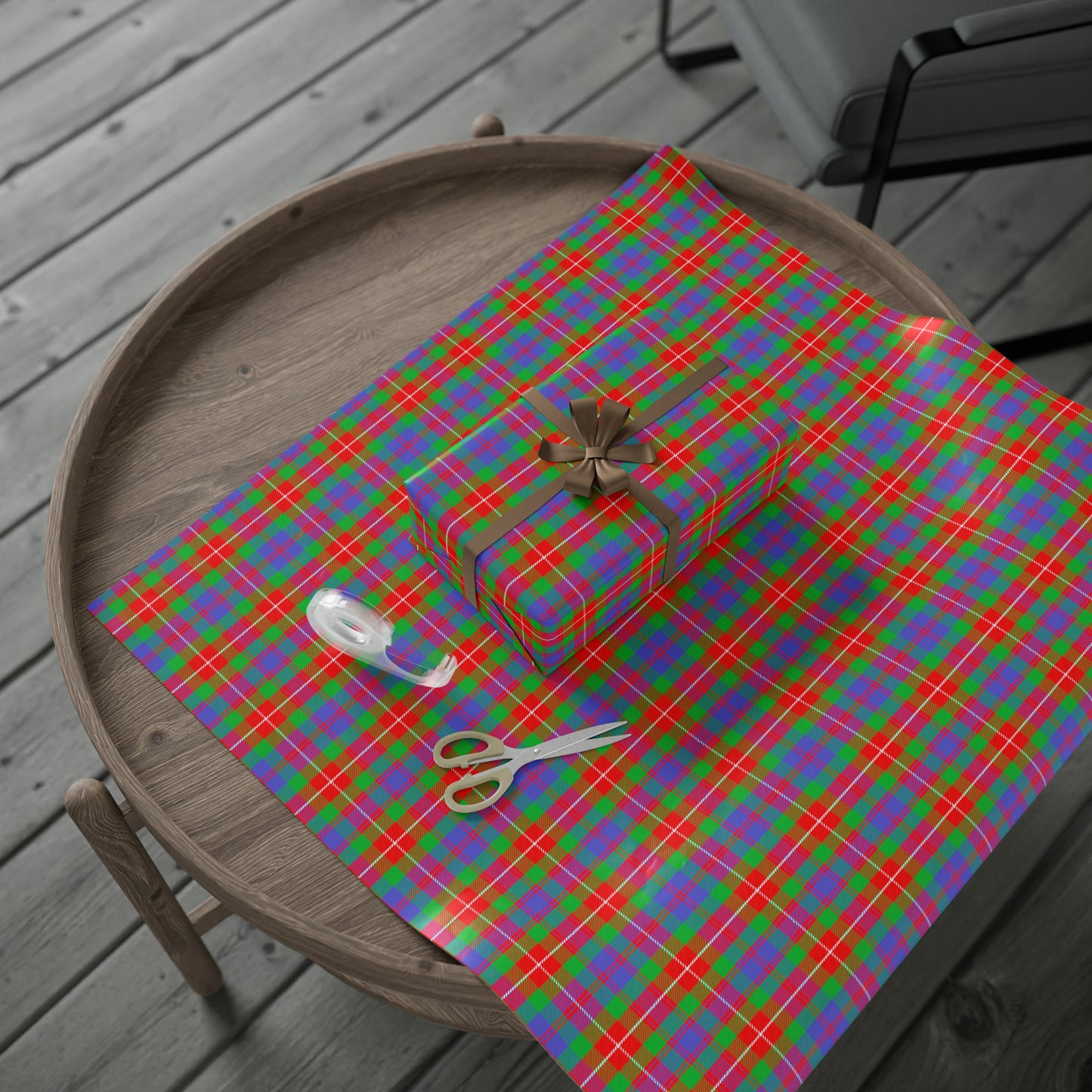 Clan Fraser Tartan Wrapping Papers