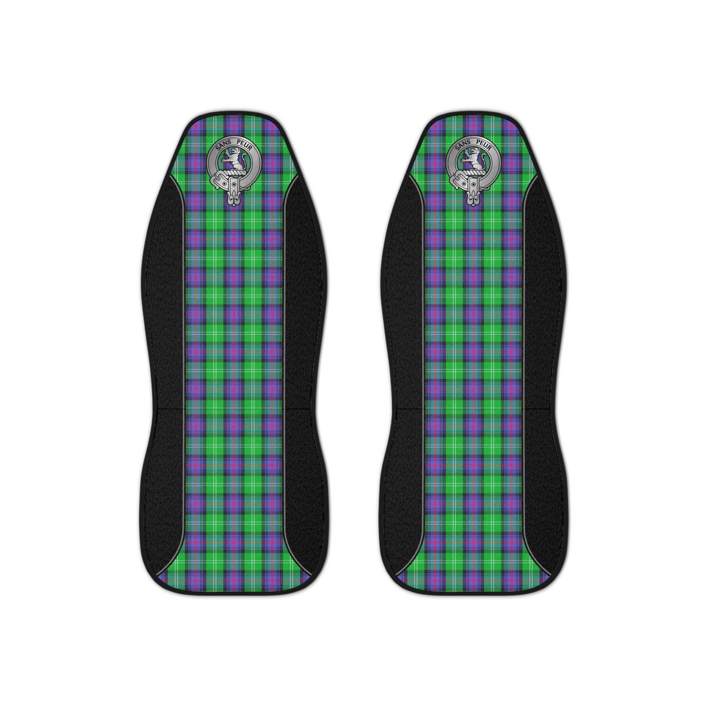 Clan Sutherland Crest & Tartan Car Seat Covers