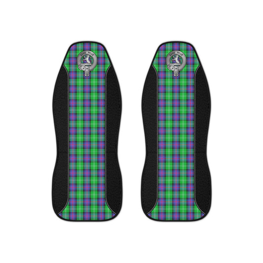 Clan Sutherland Crest & Tartan Car Seat Covers