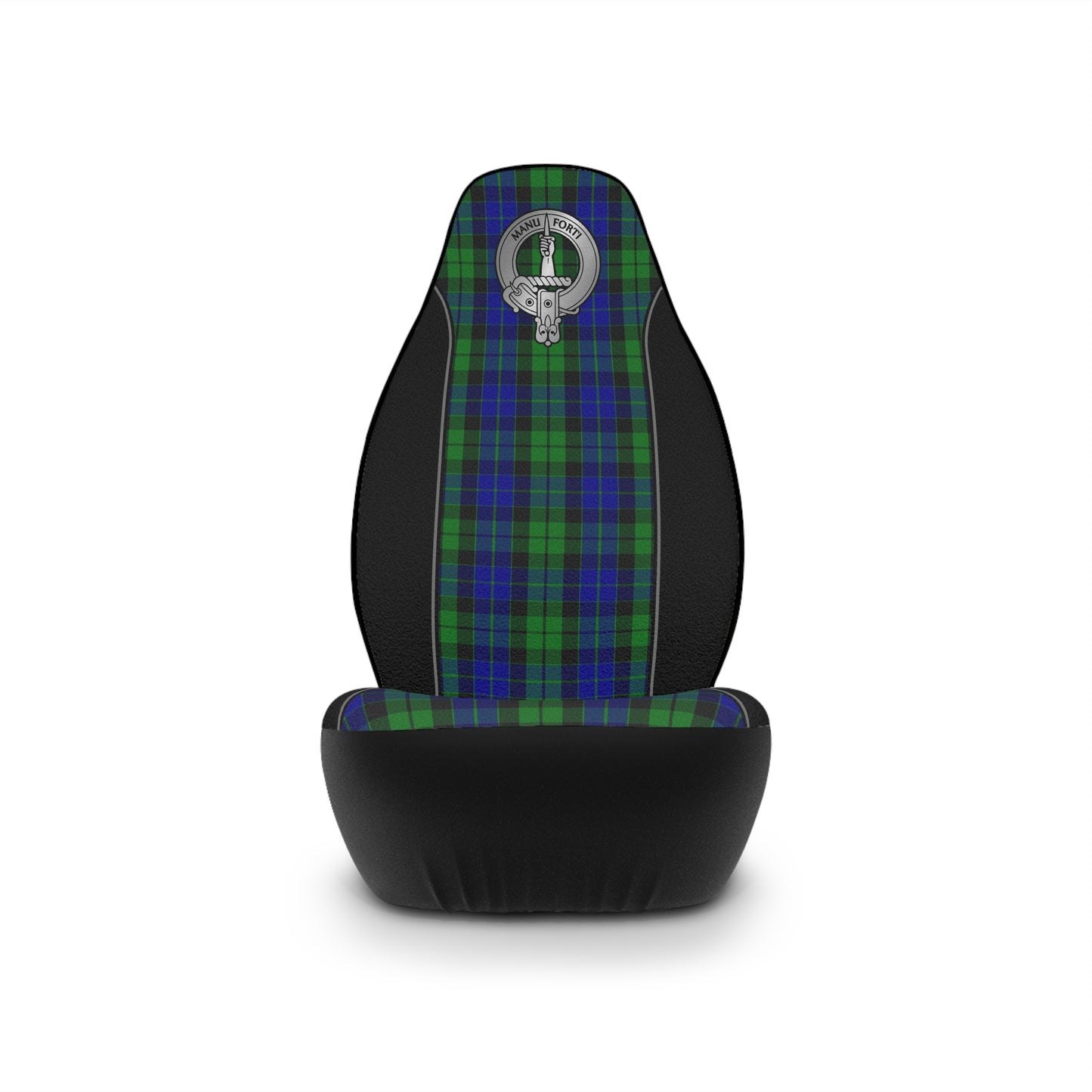 Clan MacKay Crest & Tartan Car Seat Covers