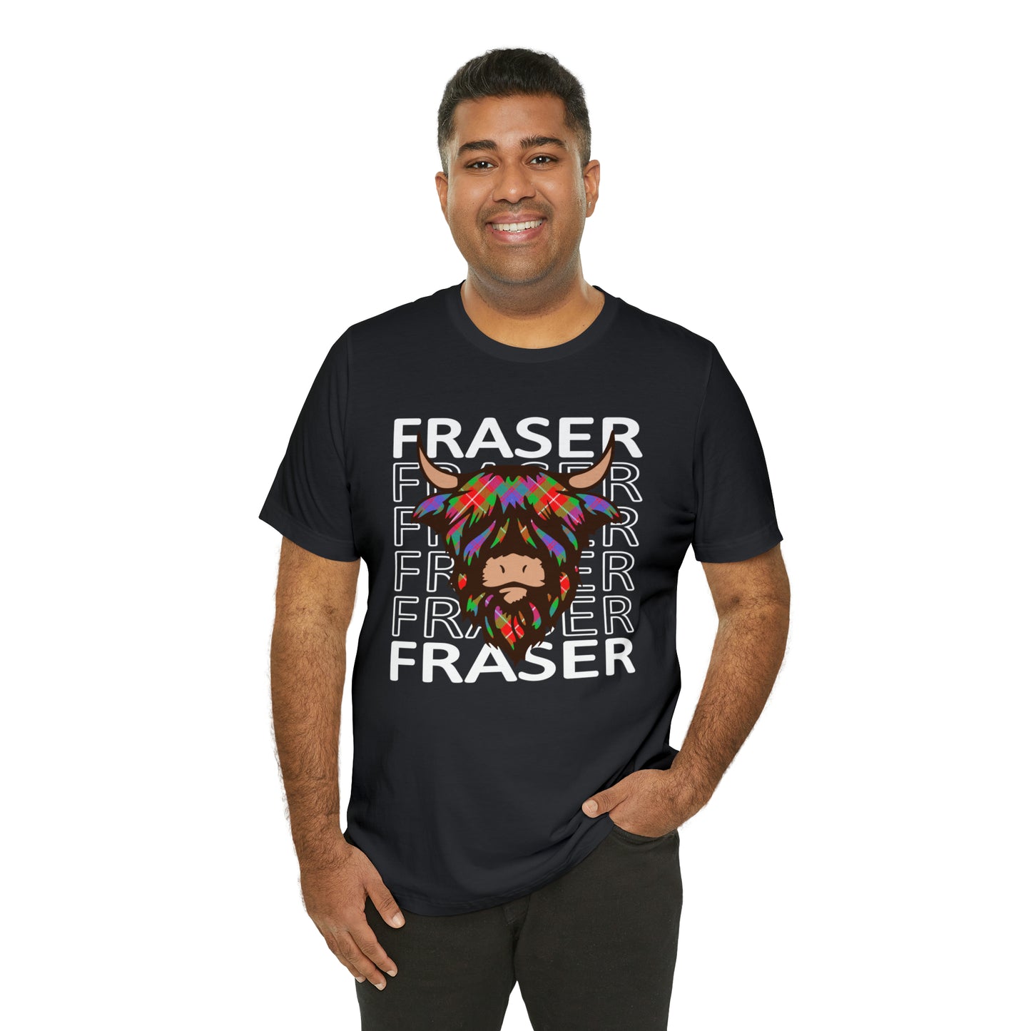 Clan Fraser | Hairy Coo | Unisex T-Shirt