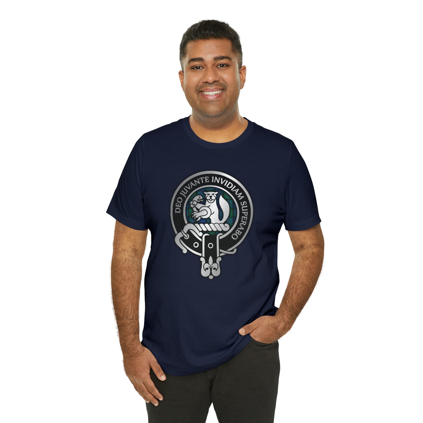 Clan MacThomas Crest & Tartan | Unisex T-Shirt