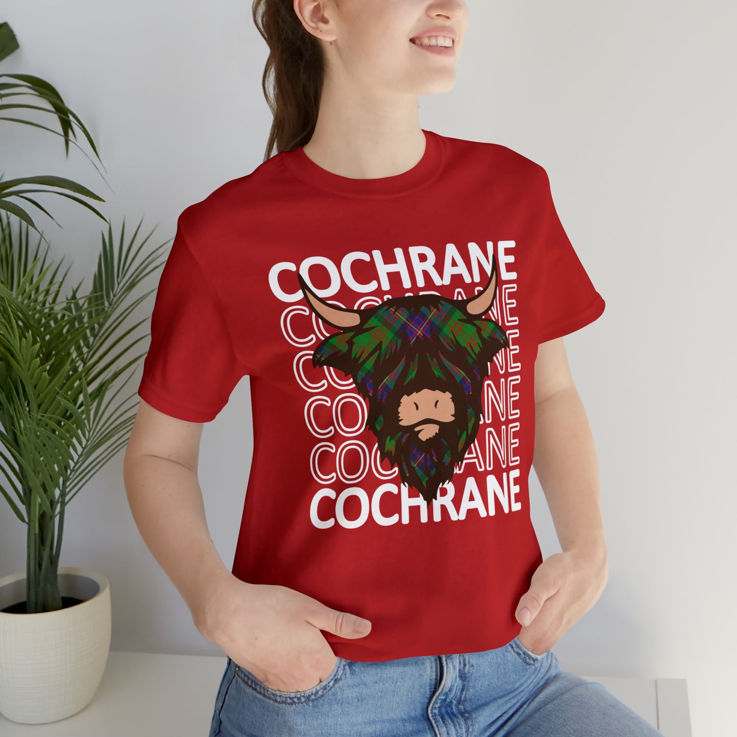 Clan Cochrane | Hairy Coo | Unisex T-Shirt