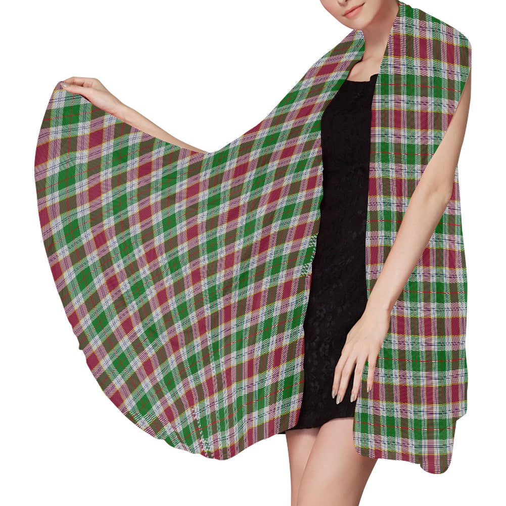 Cornish - Rosevear Tartan Chiffon Scarf
