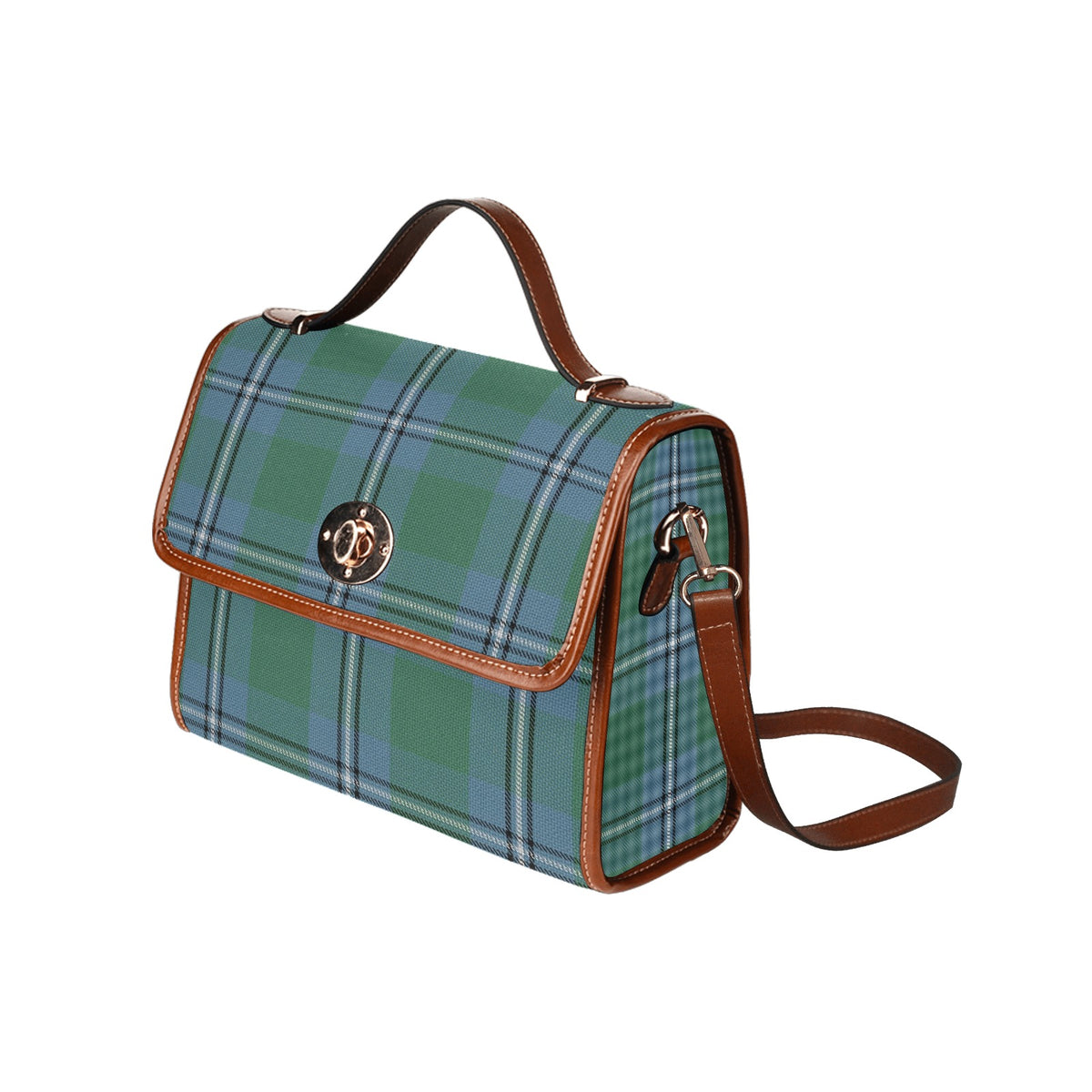 Clan Irvine of Drum Tartan Canvas Handbag