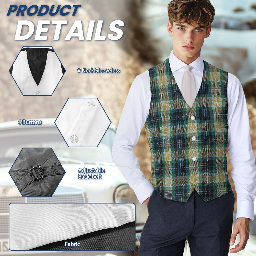 Clan Fitzpatrick Tartan Suit vest jacket
