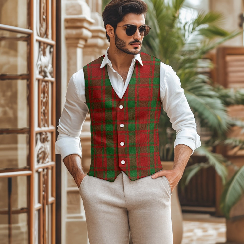 Clan MacQuarrie Tartan Suit vest jacket
