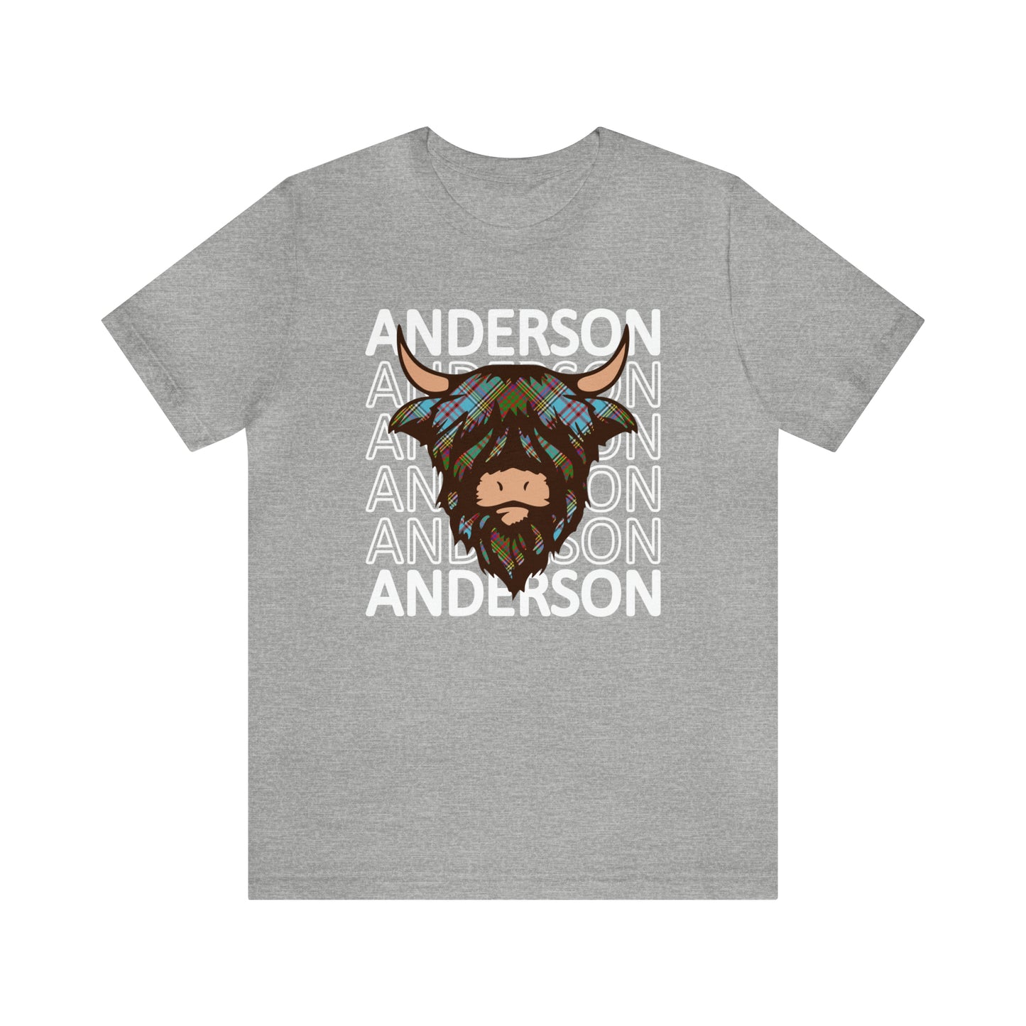 Clan Anderson | Hairy Coo | Unisex T-Shirt