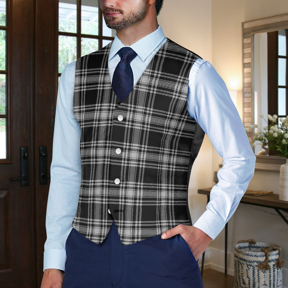 Clan Menzies Tartan Suit vest jacket