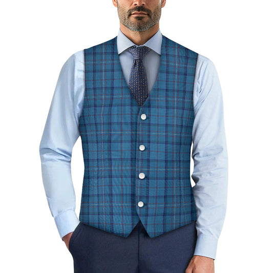 RAF Tartan Suit vest jacket