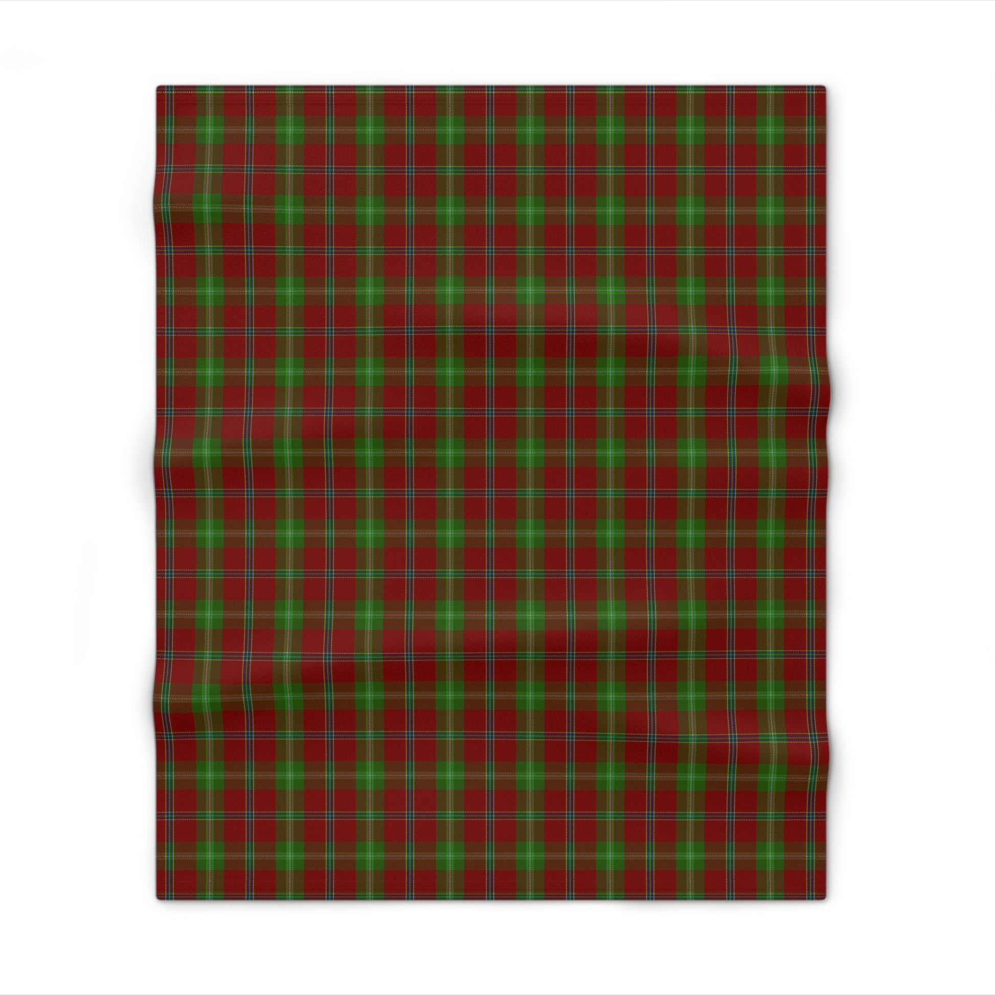 Irish Connemara Tartan Throw Blanket