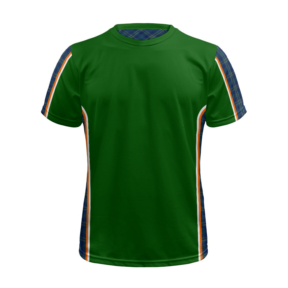 Irish County Fermanagh Tartan Strip Football Shirt