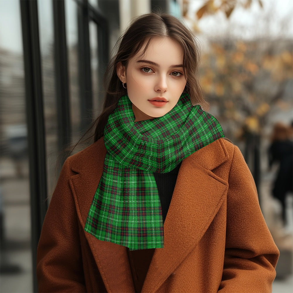 Clan MacAuley Tartan Fluffy scarf