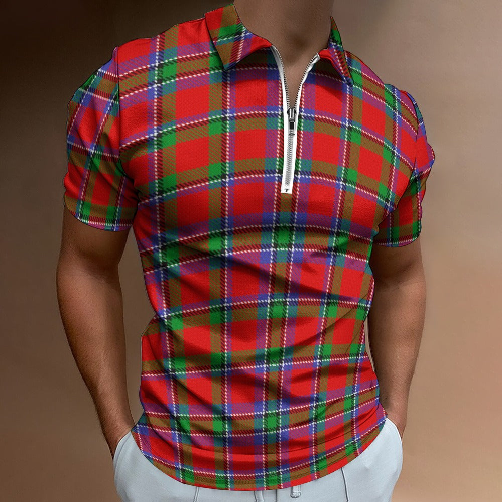 Clan Sinclair Tartan Short sleeve polo shirt