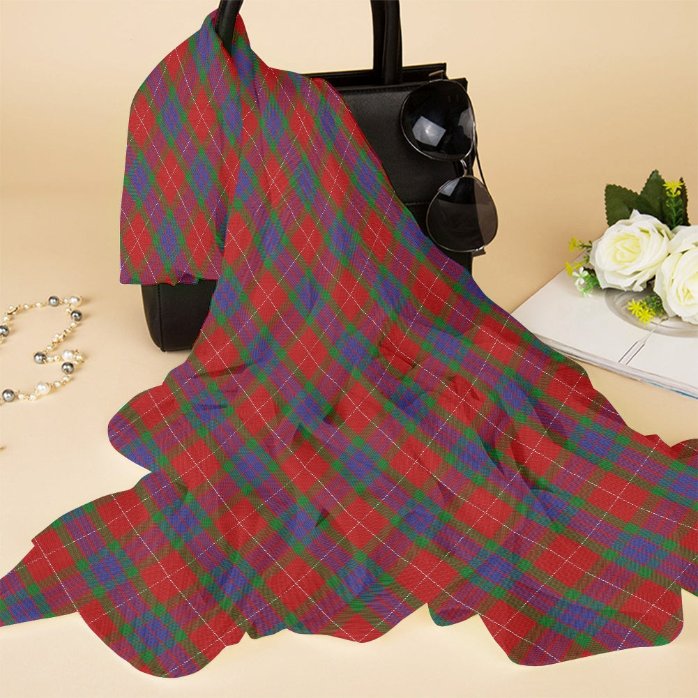 Clan Fraser Tartan Chiffon Scarf