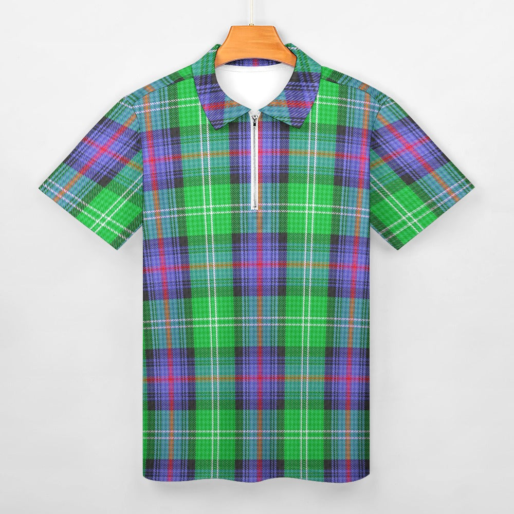 Clan Sutherland Tartan Short sleeve polo shirt