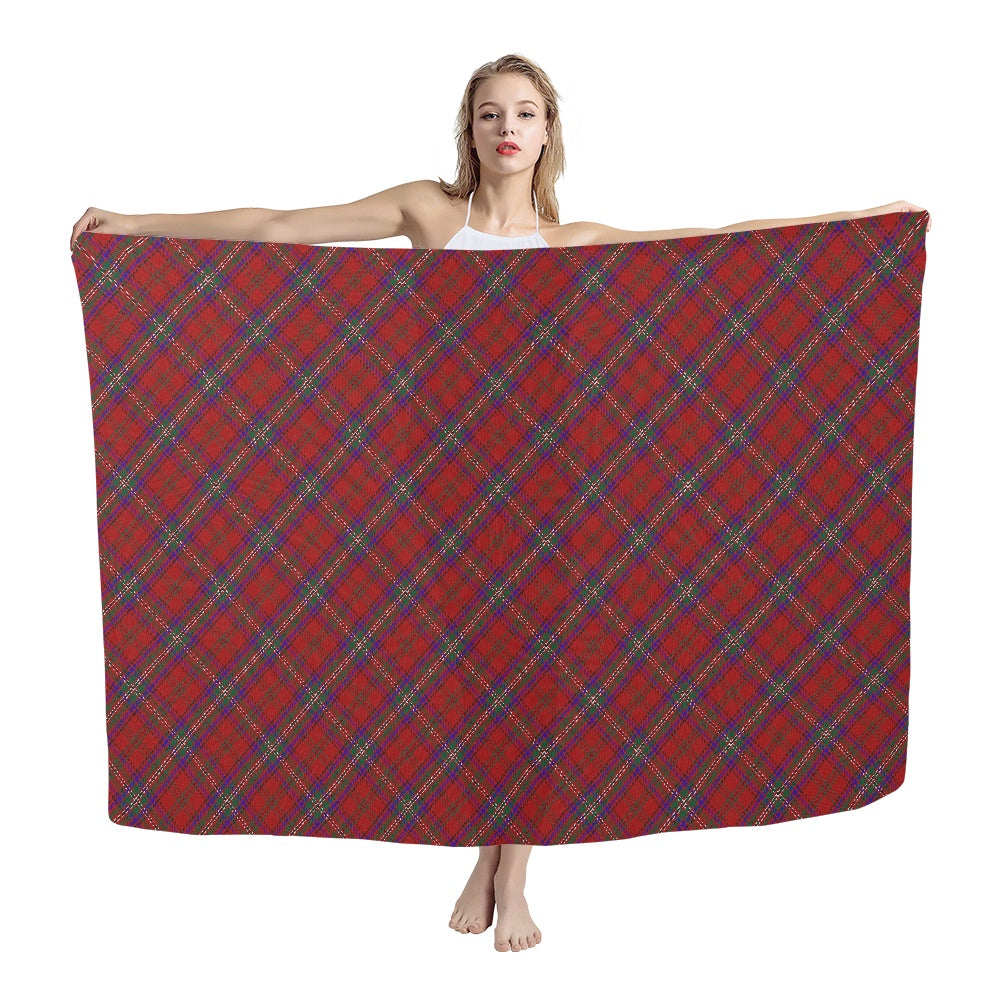 Clan MacClure Tartan Bias Chiffon Scarf