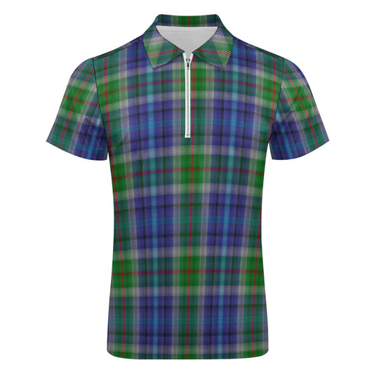 US State - New York Tartan Short sleeve polo shirt