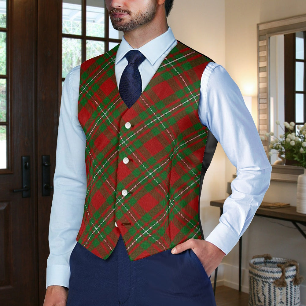 Clan MacGregor Tartan Bias Suit vest jacket