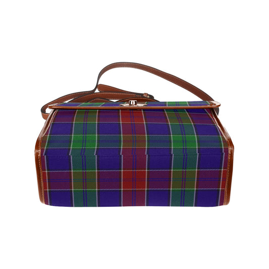 Clan MacMichael Tartan Waterproof Canvas Handbag