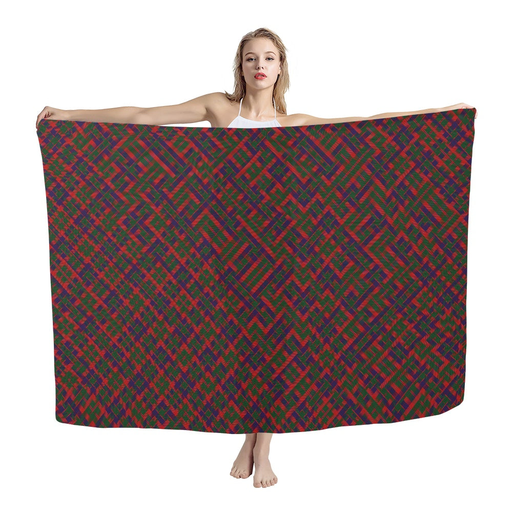 District - Glasgow Tartan Bias Chiffon Scarf