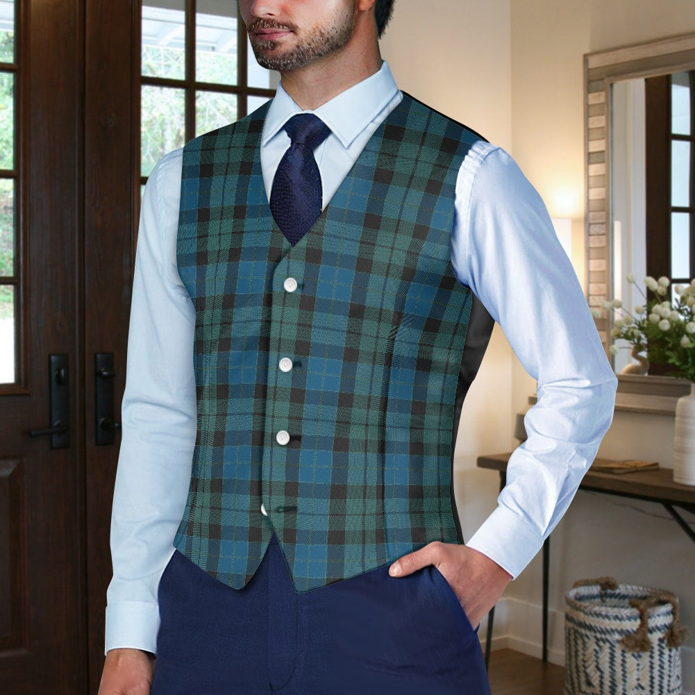 Clan MacKay Ancient Tartan Suit vest jacket