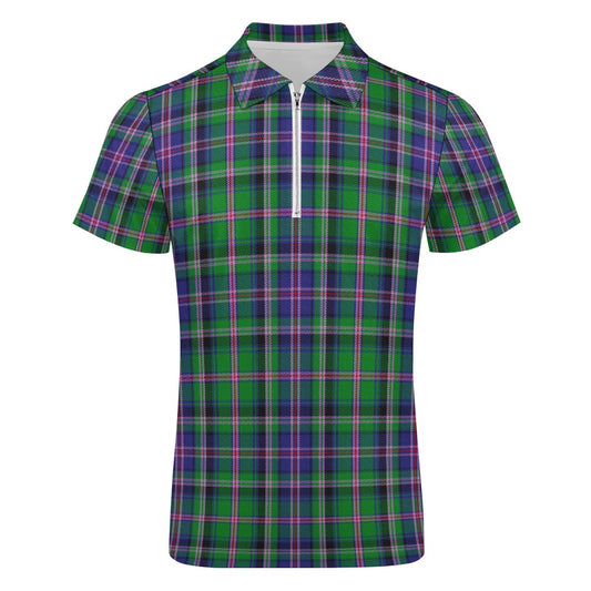 Clan Cooper Tartan Short sleeve polo shirt