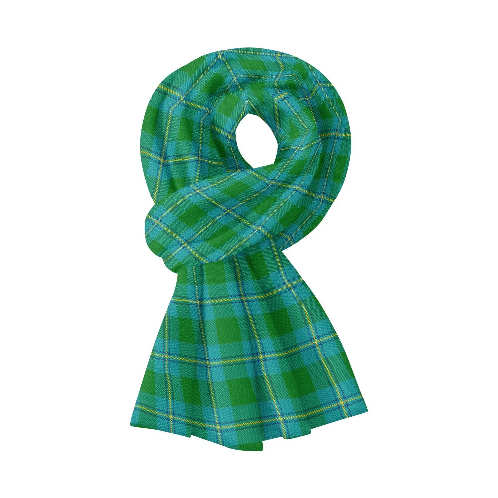 Clan Irving Tartan Fluffy scarf