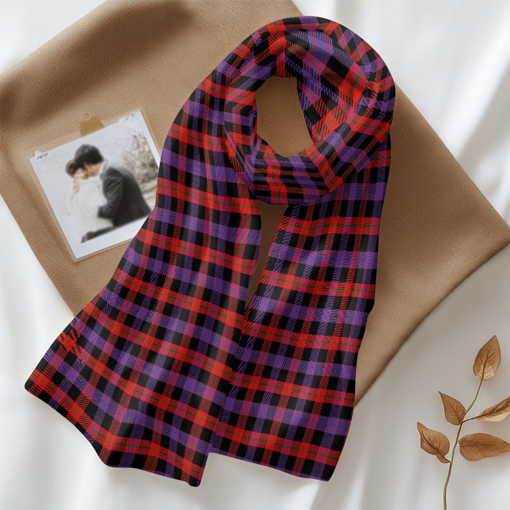 Clan Brown Tartan Fluffy scarf