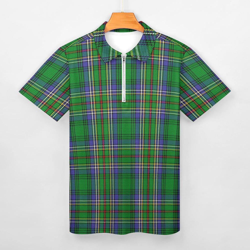 Clan Cockburn Tartan Short sleeve polo shirt