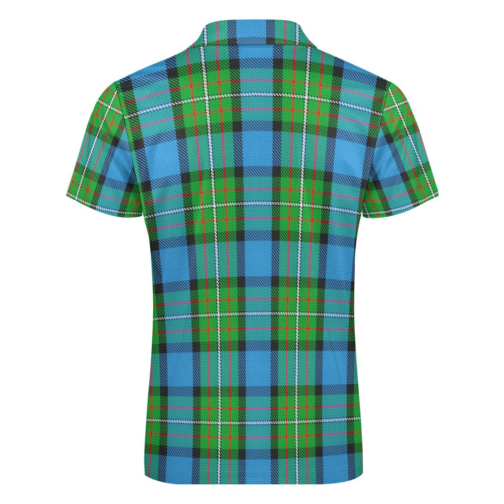 Clan Fergusson Tartan Short sleeve polo shirt