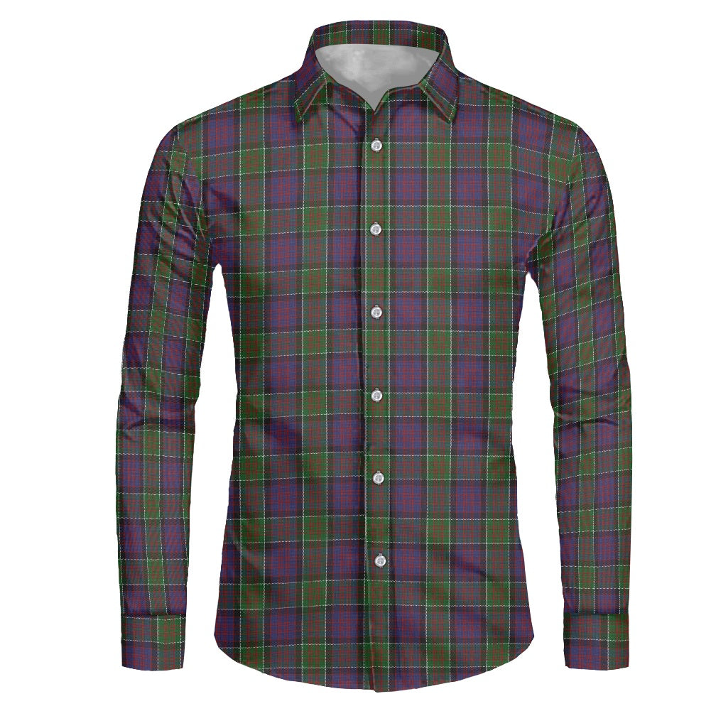 Clan MacDonald of Clanranald Tartan Men's long-sleeved shirt