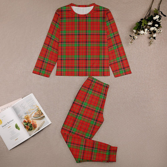 Clan Nicholson Tartan Girl's Pajama suit