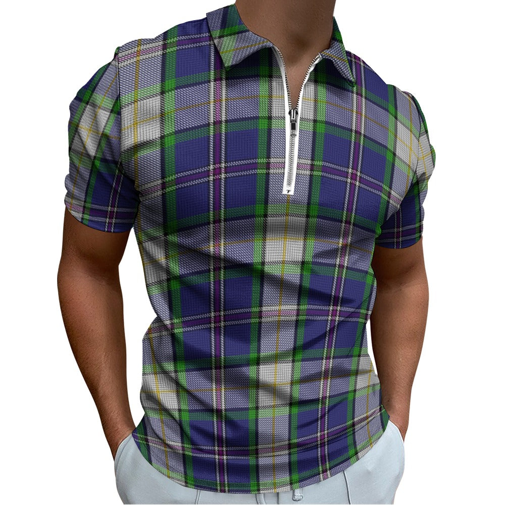 US State - Minnesota Dress Tartan Short sleeve polo shirt