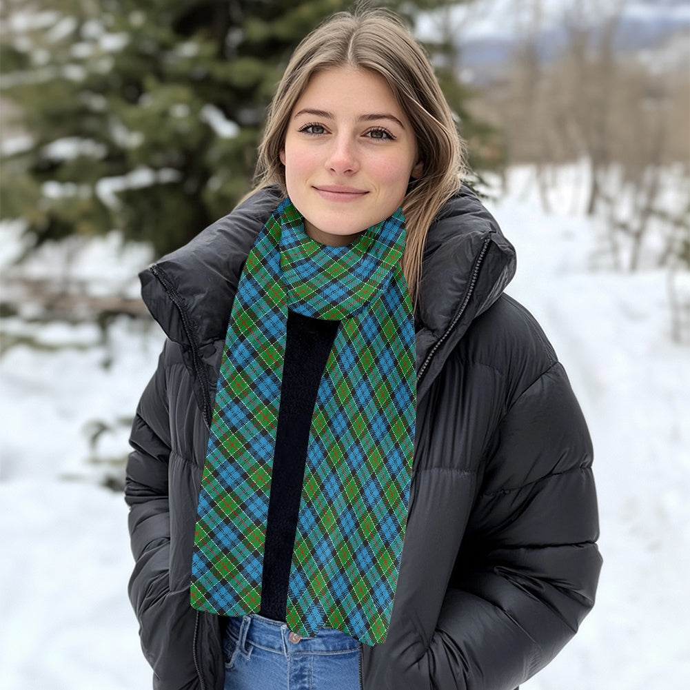 Clan Colquhoun Tartan Fluffy scarf